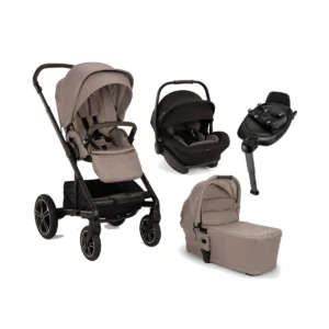 Nuna Mixx Next (Arra Next) Travel System Bundle + I-Size Base - Cedar (New 2024)